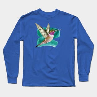 Modern Hummingbird I Long Sleeve T-Shirt